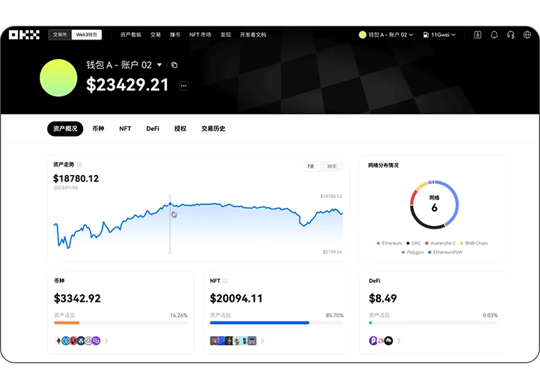 下载交易所APP页面展示